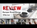 REVIEW Kompor Gas Kwali Range Merk REVON | Kompor Wok 2 Burner Pakai Api Pilot & Api jet Burner