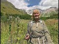 a hike to the edge of the shkhara glacier near ushguli