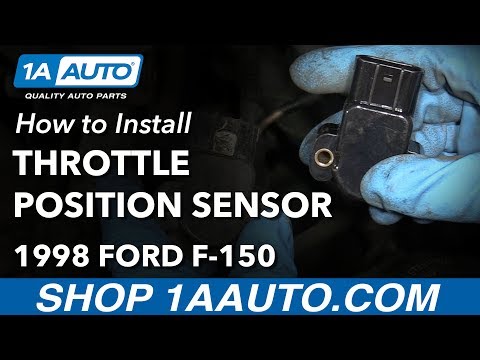 How to Install Replace Throttle Position Sensor 1997-03 Ford F-150 How to Install Replace Throttle Position Sensor 1997-03 Ford F-150