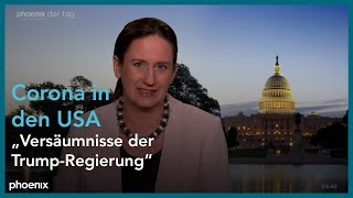 Verena Bünten zur Bekämpfung der Corona-Pandemie in den USA am 23.02.21