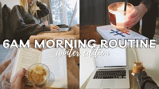 COZY 6AM MORNING ROUTINE 2020 | productive but make it realistic & simple