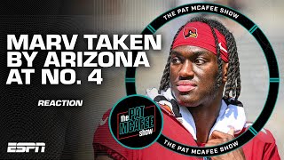 Marvin Harrison Jr. drafted at No. 4 by the Cardinals | Pat McAfee Draft Spectacular
