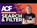 Advanced Custom Fields Elementor Pro | Search & Filter Tools