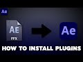 How To Install Plugins (Adobe After Effects)