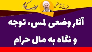 آثار وضعی لمس، توجه و نگاه به حرام - آیت الله العظمی محمدرضا نکونام