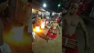 Kathivanur Veeran Theyyam | Sree Koyyolakunnu Temple Eruvatty | #shorts #culture #theyyam #travel