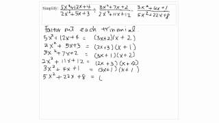 Solution to problem 4 THT3 Intermediate Algebra