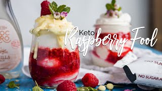 3-Ingredient Keto Raspberry Fool | Sugar Free Recipe