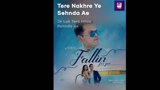 Fallin For You | LYRICS MUSIC  | Khabar Tenu Koi Na -  Shrey Singhal | Official LYRICS