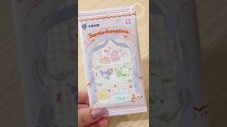 Sanrio character Card #kuromi #開封動画 #unboxing #mymelody #cinnamoroll #pudding