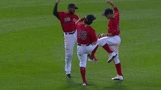 CHC@BOS: Kimbrel strikes out Russell, notches save