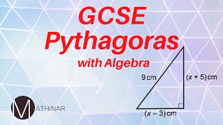 GCSE - Pythagoras with Algebra - 4 Marks - Questions