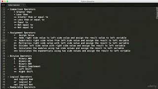 Lecture 4-4 Assignment Operators in Python