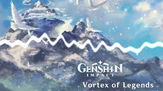 Genshin Impact OST || Vortex of Legends || Visualizer Backdrop