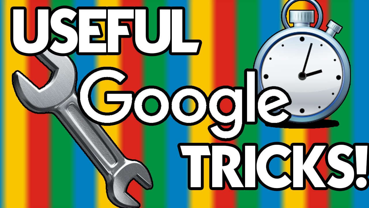 Useful Google Tricks! - YouTube