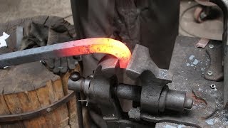 Forging a Witcher 3 wolf sword part 3,  making the pommel.