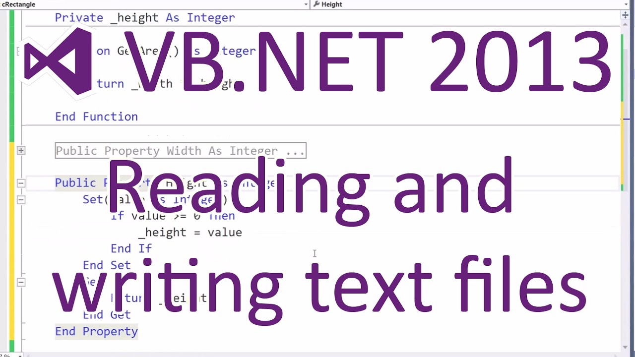 VB.NET 2013 - Reading And Writing Text Files | เนื้อหาที่เกี่ยวข้องvb ...