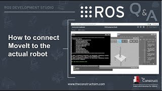 [ROS Q\u0026A] 143 - How to connect MoveIt to the actual robot (Sia10f simulation)