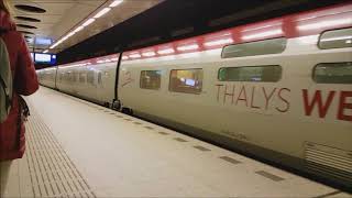 thalys vertrek vanaf schiphol maart 2018