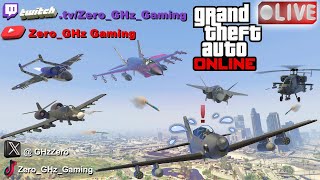 🔴[LIVE]GTA ONLINE - 🛩️UNFORGIVEN SKIES OF LS💣🔥 Ep.3