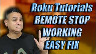 Roku Remote Stopped Working USE THE APP REMOTE EASY TRICK