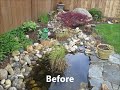 cute and colourful custom ecosystem pond renovation by rich earth landscapes