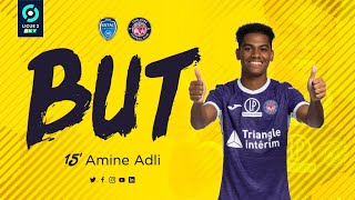 #ESTACTFC Le but d'Amine Adli contre Troyes