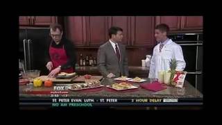 Healthy Cooking for Wear Red Day with FOX 9 and HealthPartners