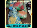 MENARIK,  0895-2169-7300  online shop pecinta tas anyaman plastik