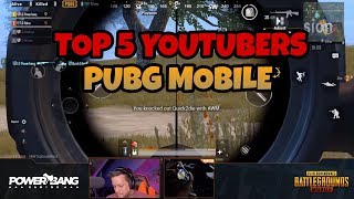 TOP 5 YOUTUBER PUBG MOBILE