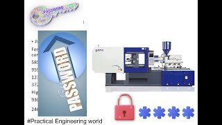 Passwords of Injection molding machines