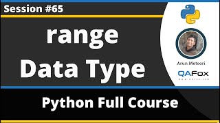 range Data Type in Python (Python Tutorial - Part 65)