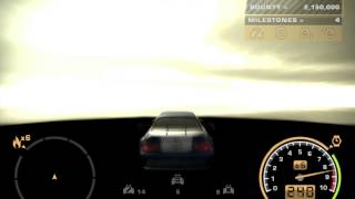 Need for Speed Most Wanted BMW M3 GTR Top Speed