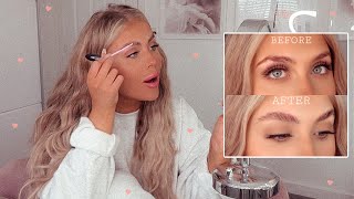 I TRIED BROW LAMINATION AT HOME & here is what happened... ✨
