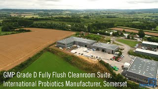 Fully Flush ISO 8 Processing Cleanroom Suite