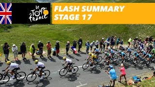 30 seconds sum-up - Stage 17 - Tour de France 2017