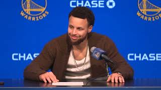 Stephen Curry Speaks Out on Fans Booing in the Last Two Games, Full Postgame Interview