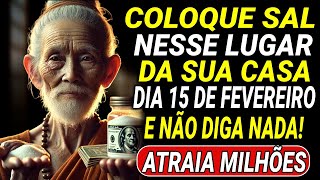 COLOQUE SAL neste LUGAR SAGRADO no DIA 5 de FEVEREIRO e o DINHEIRO VIRÁ SEM PARAR!