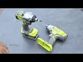 visseuse à chocs ryobi 270 nm brushless versus makita 175 nm one cordless impact driver