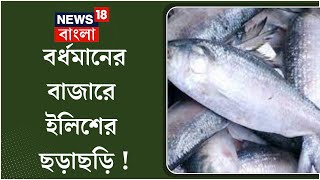 Hilsa : বর্ষার মরশুমে Burdwan-এর বাজারে ইলিশ, কত দাম?  কী বলছেন ক্রেতারা ? | Bangla News