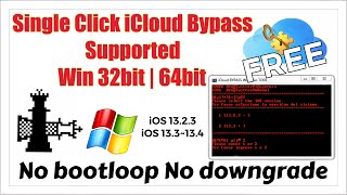 100% Free | Single Click iCloud Bypass iOS 13.2.3 & iOS 13 3 ~ 13.4 | n0raml_real