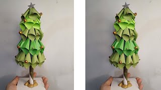 Diy Christmas tree(tutorial)#diy #diyideas #christmasdecor #chrismastree #easycrafts #crafter #craft