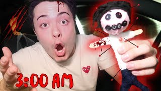 DO NOT USE A REAL LIFE VOODOO DOLL AT 3:00 AM | THIS IS WHY | 3 AM VOODOO DOLL CHALLENGE!