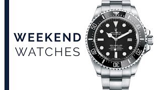 Rolex Sea-Dweller 4000, Omega Seamaster GMT & Patek Philippe Watches