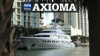 AXIOMA | 72 Meter Superyacht at Sunrise in Miami