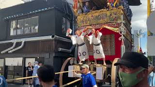 2023.07.20 「北観音山」祇園祭 曳き初め(戻り)