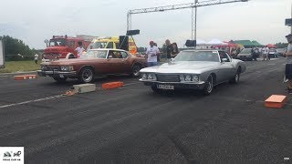 Buick Riviera 1971 vs Buick Riviera 1973 - Buick Riviera 🚦🚗 1/4 mile drag race - 4K