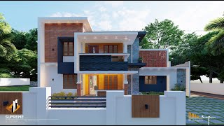 Latest House Design_Kerala homes_Exterior interior_walkthrough video_modern homes#home #trending