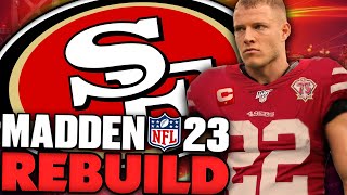 Christian McCaffrey San Francisco 49ers Rebuild! Madden 23 Franchise Rebuild