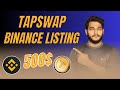 TapSwap Binance Exchange Listing || Memfi Airdrop 200% Bonus Points Claim